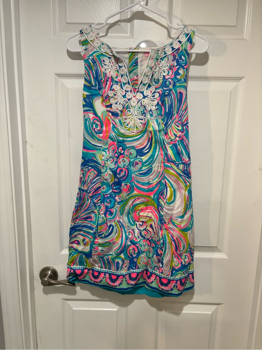 LILY PULITZER Gabby Sleeveless All Cotton Shift Dress